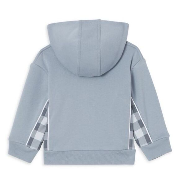 Brand new with tag Burberry Baby Check Trim Zip Up Hoodie unisex size 18 months - Picture 3 of 11